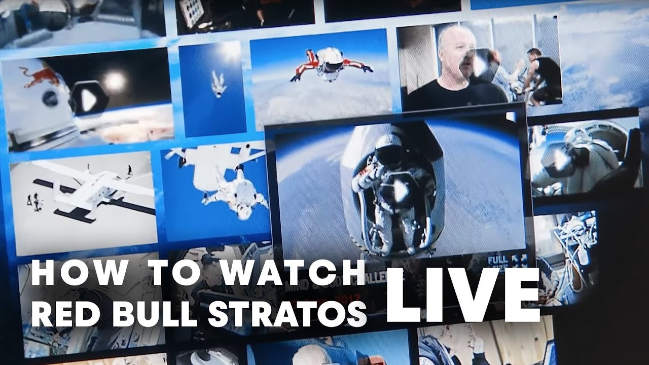 How to watch Red Bull Stratos LIVE!