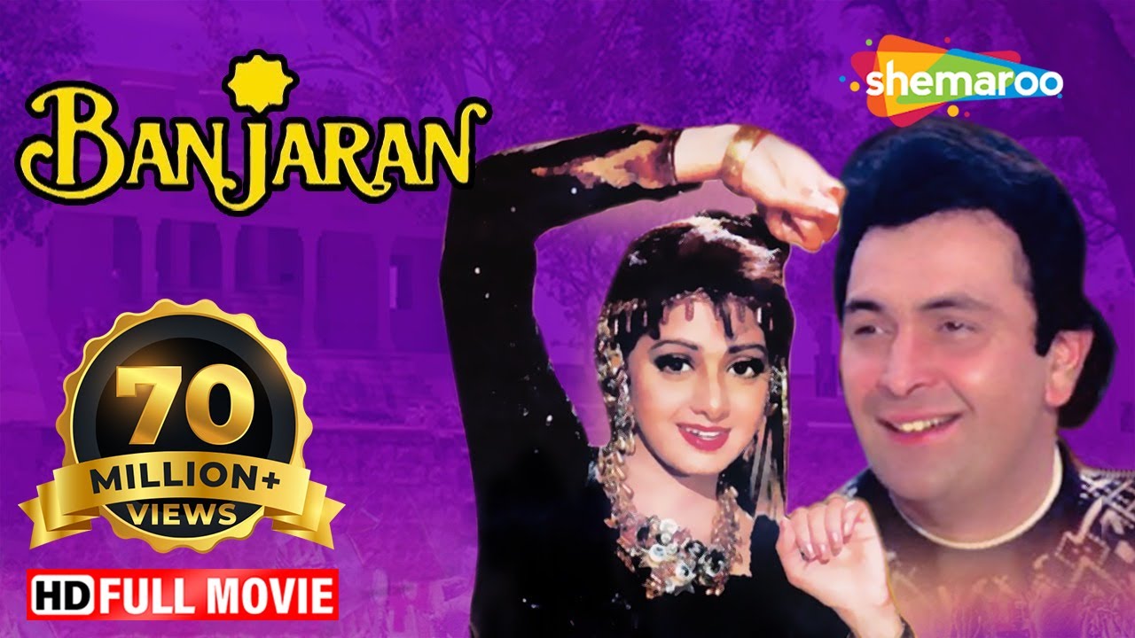 Banjaran Hindi Full Movie – Rishi Kapoor – Sridevi – Kulbhushan Kharbanda – 90’s Hit Movie
