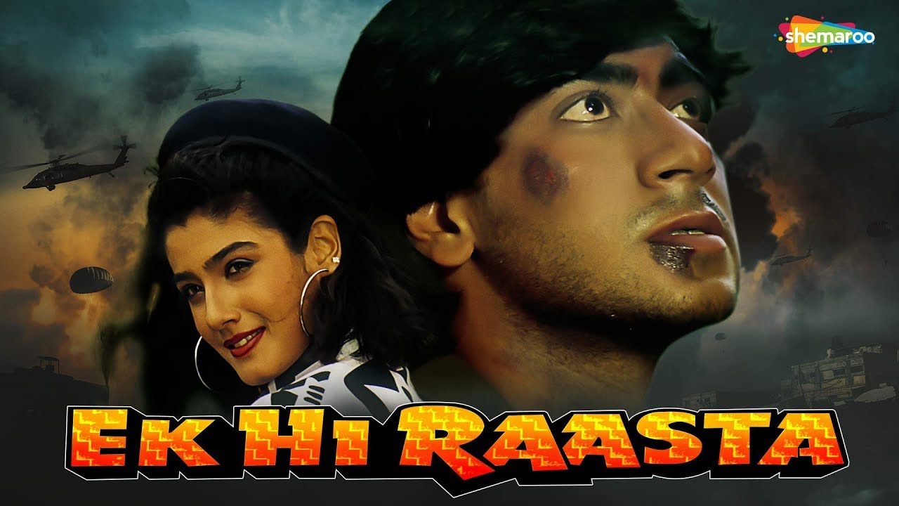 Ek Hi Raasta {HD} – Hindi Full Movie – Ajay Devgan – Raveena Tandon – (With Eng Subtitles)