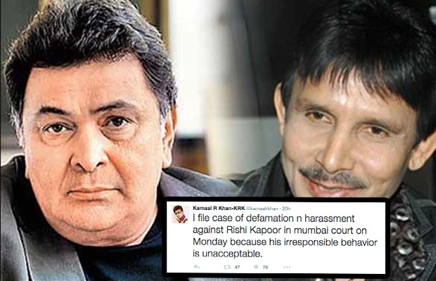 After The Twitter War, KRK To File A Defamation Case Against Rishi Kapoor