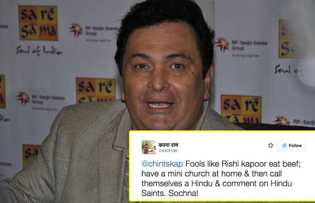 Rishi Kapoor Gives A Strong Message To Twitter Trolls