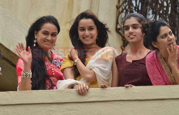 What Is Shraddha Kapoor Watching From Her Balcony