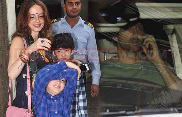 Sussanne Khan Takes Away The Kids From The Roshan Family
