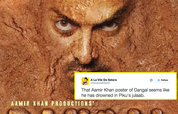 LOL! Aamir Khan Gets Trolled On Twitter For Dangal Poster!