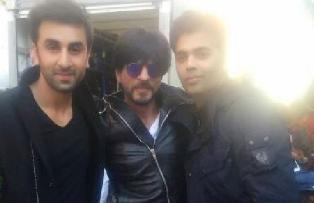 Photo Alert! Shah Rukh Khan With Birthday Boy Ranbir Kapoor On Ae Dil Hai Mushkil Sets