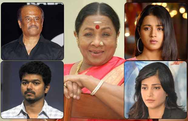 Rajinikanth, Vijay, Dhanush, Trisha And Others Pay Tribute To Manorama