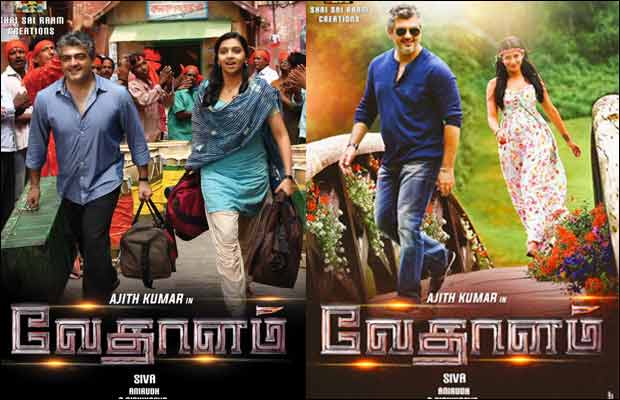 Revealed: Ajith And Shruti Haasan’s Different Avatars In New Vedalam Posters!