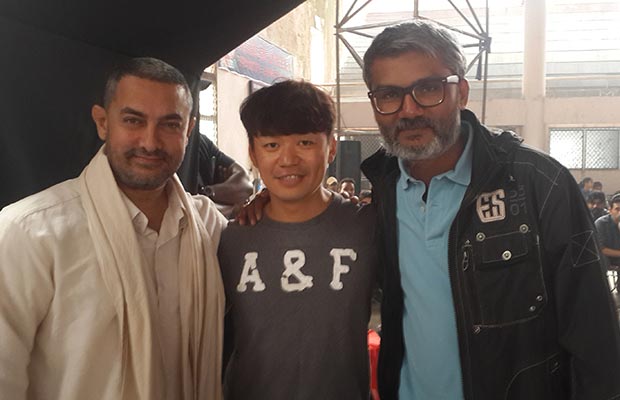 Look Who Visited Aamir Khan On Dangal Sets
