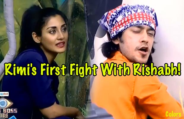 Bigg Boss 9: Rimi Sen’s First Fight With Rishabh Sinha!