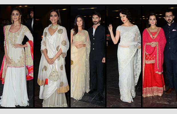 Shahid Kapoor, Mira Rajput, Kangana Ranaut, Sonam Kapoor, Alia Bhatt And Others Dazzle At Masaba-Madhu’s Grand Wedding