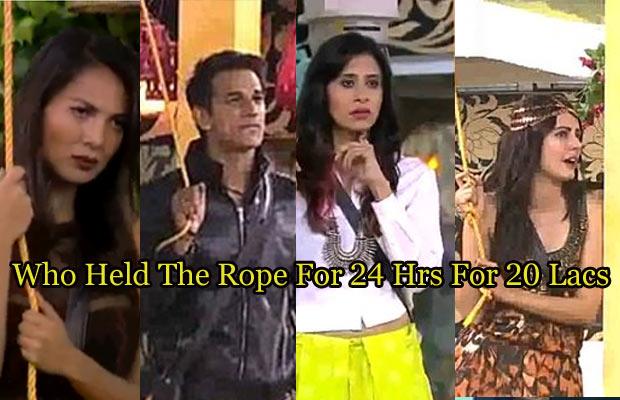 Exclusive Bigg Boss 9: Guess Who Kept Holding The Rope For 24 Hours For Rs 20 Lakh!