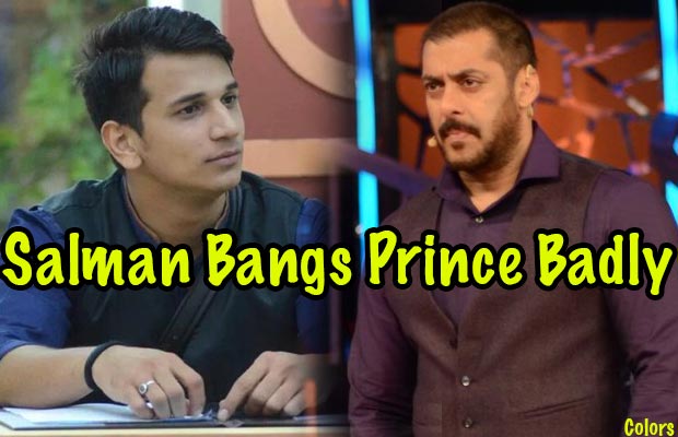 BREAKING Bigg Boss 9: Salman Khan Bangs Prince For His Disrespectful Behaviour!