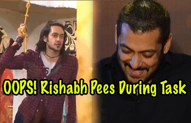Bigg Boss 9: Oops! Rishabh Sinha Pees During Task; Salman Khan’s Hilarious Comment