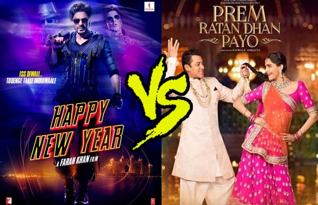 Box Office: Salman Khan’s Prem Ratan Dhan Payo VS Shah Rukh Khan’s Happy New Year