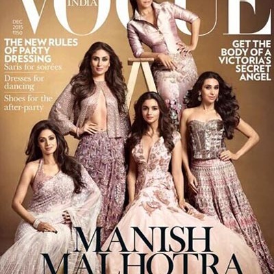 This Vogue Cover With Alia Bhatt, Kareena Kapoor Khan, Sridevi, Kajol And Karisma Kapoor Is Extraordinary!