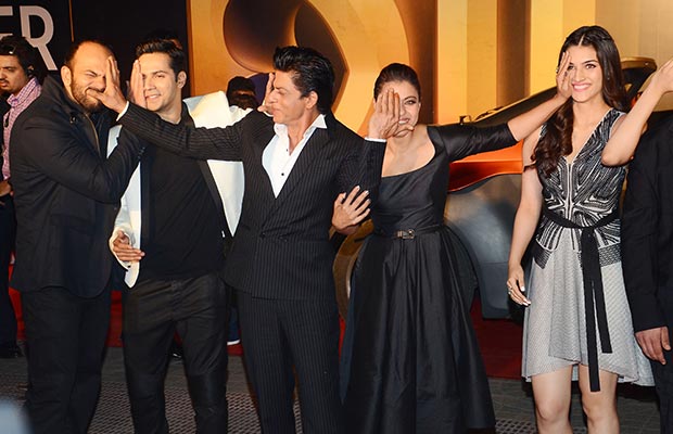 Photos: Shah Rukh Khan, Kajol, Varun Dhawan And Kriti Sanon’s Fun Moments At Dilwale Trailer Launch!