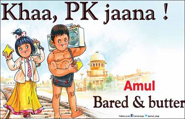 Intolerance Row: For Mr And Mrs Aamir Khan, Amul Says Khaa PK Jaana!