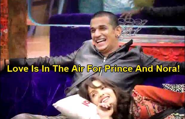 Bigg Boss 9: Love Is In The Air For Prince Narula And Nora Fatehi!
