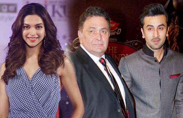 Look How Deepika Padukone Bonds With Ranbir Kapoor’s Father Rishi Kapoor