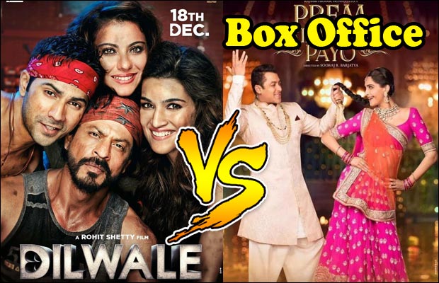 Box Office Second Day Collection: Shah Rukh Khan’s Dilwale Vs Salman Khan’s Prem Ratan Dhan Payo
