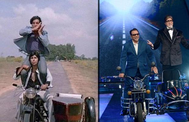 Nostalgia: Amitabh Bachchan And Dharmendra Share Platform Again After 40 Years