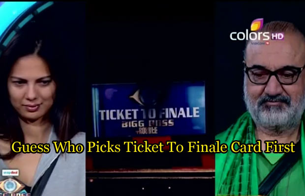 Exclusive Bigg Boss 9: Guess Who Picks Ticket To Finale Card First!