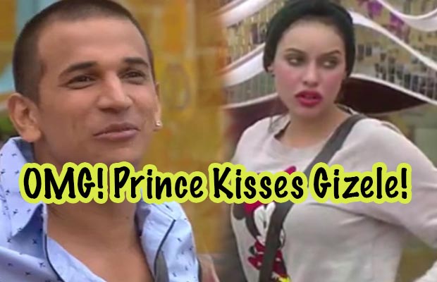 Exclusive Bigg Boss 9: OMG! Prince Narula Kisses Gizele Thakral!