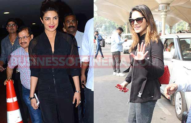 Airport Spotting: Priyanka Chopra, Sunny Leone And Others Snapped!
