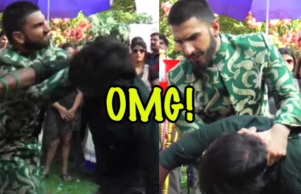 Watch: OMG! Crowd Gathers To Watch Ranveer Singh Fight Aggressively