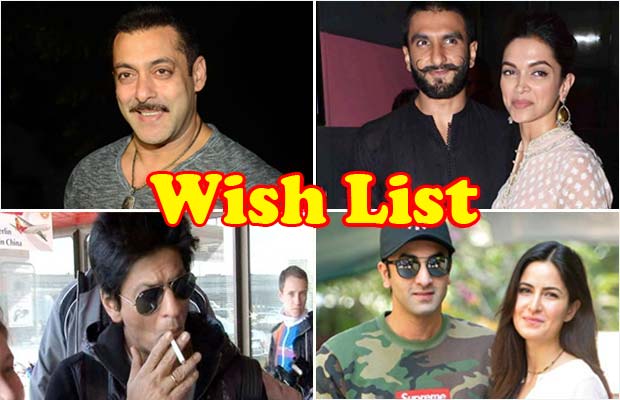 Here’s Our 2016 Wish List For Bollywood Stars!