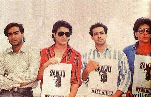 When Salman Khan, Saif Ali Khan, Akshay Kumar And Ajay Devgn Stood Up For Sanjay Dutt!