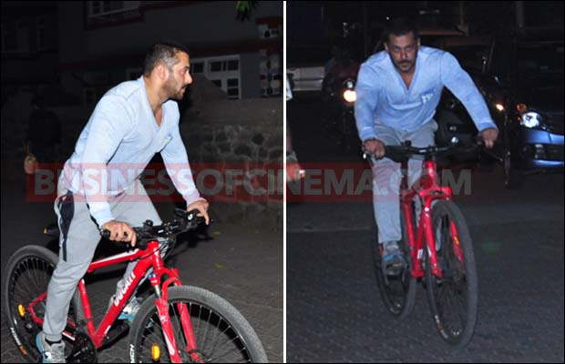 EXCLUSIVE Photos: Tensed Salman Khan Rides Cycle To Relax Before Hit And Run Verdict