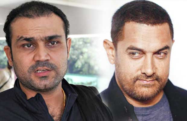 Aamir Khan And Virendra Sehwag Bond Over Ladoos - Business Of Cinema