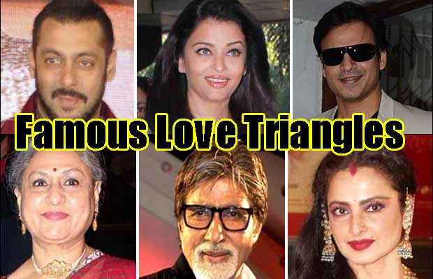 7 Famous Real Life Bollywood Love Triangles