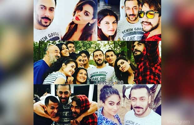 Photos: Salman Khan Parties With Bigg Boss 9 Contestants Prince Narula And Others At His Farm House!