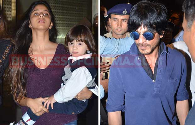Airport Diaries: Shah Rukh Khan And Family Back From New Year Celebrations