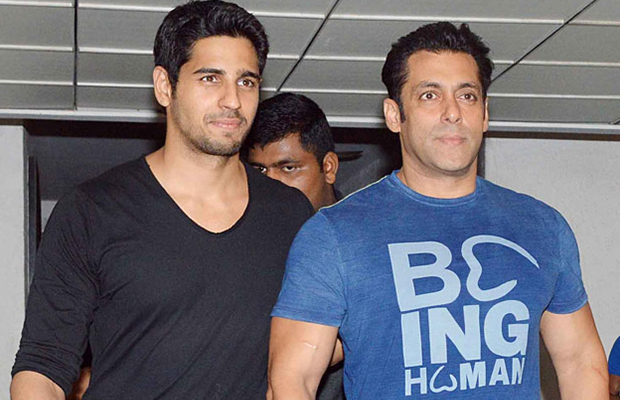 Sidharth Malhotra Opens Up On Working With Salman Khan!