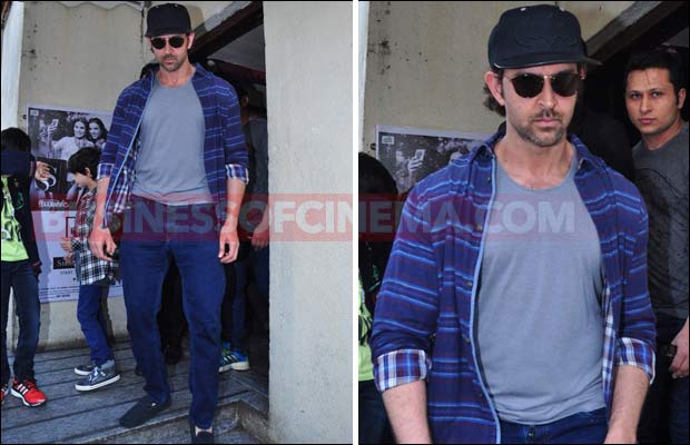 Snapped: Hrithik Roshan’s Day Out With His Kids Hrehaan and Hridhaan