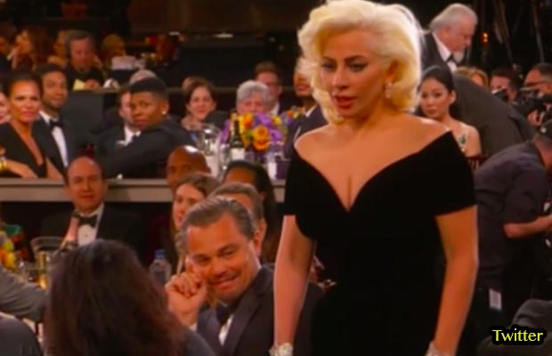 Leonardo DiCaprio’s Eye Roll For Lady Gaga Is All Over The Place!