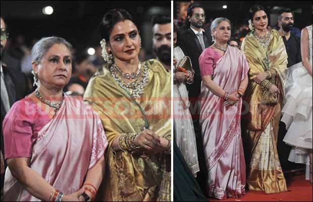 Photos: Jaya Bachchan And Rekha’s REACTION When They Met At Star Screen Awards!