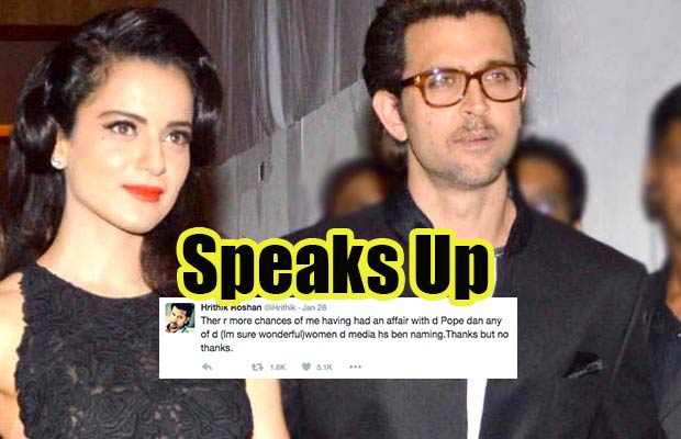 Kangana Ranaut Finally REACTS On Hrithik Roshan’s Insulting Tweet About Her!