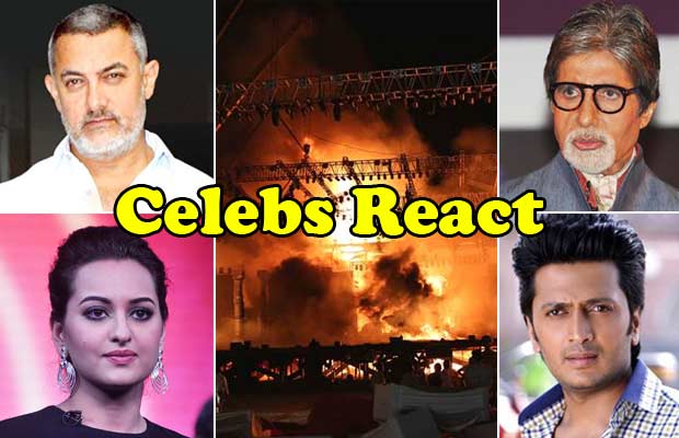 Bollywood Stars React On The Massive Fire At Make In India Event!