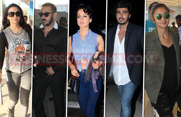 Airport Diaries: Salman Khan, Kangana Ranaut, Alia Bhatt And Others Go Stylish!