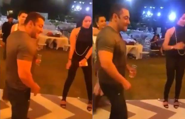 Watch: With A Drink In His Hand, Salman Khan Dances Like No One Is Watching Him!
