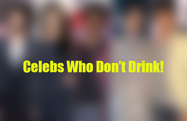 Bollywood Celebs Who Don’t Drink In Real Life!
