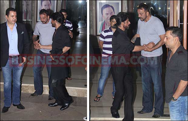 Photos: Shah Rukh Khan And Sanjay Dutt’s Emotional Moment!