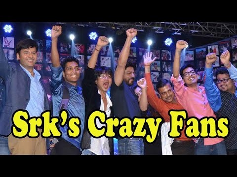 Watch: Shah Rukh Khan MEETS All His Crazy Fans On Stage!