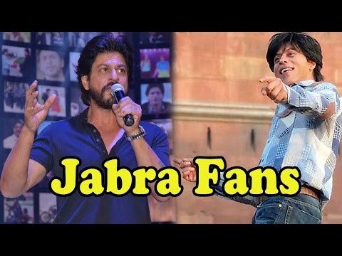 Watch: Shah Rukh Khan Sings Jabra Fan Song In The Most Cutest Way!
