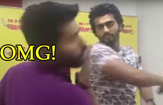 OMG! Arjun Kapoor Slaps Radio Jockey, Breaks His Camera- Watch Video
