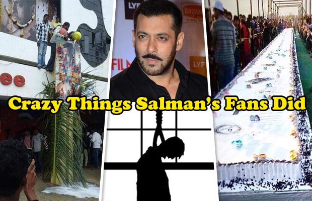 Top 10: Crazy Things Fans Have Done For Salman Khan